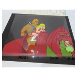 1980's MOTU animation cel. He-man, Battlecat
