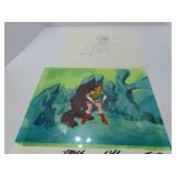 1980's MOTU animation cel. Teela.