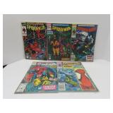 (5)#1-5 1991 Perceptions Spider Man Wolverine