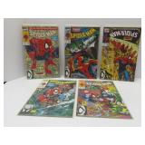 (6)#1-5 1990 Torment Spider Man comic books.