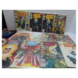 (12)Ghost Rider Assorted comic books.