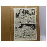 McFarlane Hulk #342 interior page pencil inks