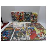 (12)X-men Assorted comic books.