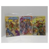 (3)2002 Image MOTU #1 Cover Variants ABC