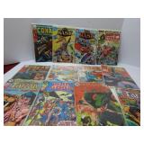 (12)Mask, Tarzan, Conan Assorted comic books.
