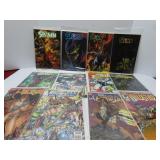 (12)Spawn, Witchblade Assorted comic books.