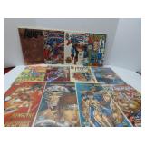 (12)Captain America, Avengers Assorted comic books