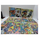 (12)X-men Assorted comic books.