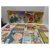 (12)Mad Magazine Assorted comic books.