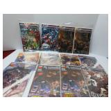 (12)GI Joe Transformers Assorted comic books.