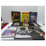 (9)Art history, ET, Star trek assorted books.
