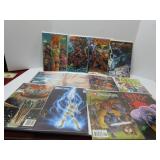 (12)Independence day, MOTU Assorted comic books.
