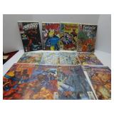 (12)Fantastic four Assorted comic books.