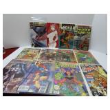 (12)Kung Fu Master, Conan Assorted comic books.