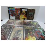 (12)Spawn Assorted comic books.