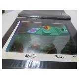 1980's MOTU Beastman, Skeletor Production cel.