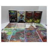 (12)Spawn Assorted comic books.