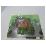 1980's MOTU He-man battlecat animation cel.