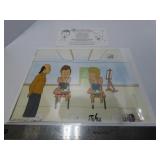 1990's Beavis & Butthead animation cel. MTV