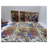 (12)Spider Man Assorted comic books.