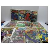 (12)Spider Man Assorted comic books.