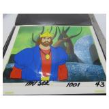 1980's MOTU King Randor Production cel.