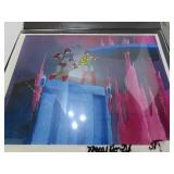1980's MOTU Stratos & Hawk Production cel.