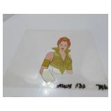 1980's MOTU Teela animation cel.
