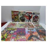 (12)Spider Man Assorted comic books.