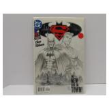 Michael Turner signed #8 Super/Batman comic