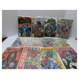(12)Deathlok Assorted comic books.