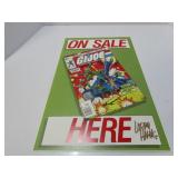 'On Sale Here' GI Joe Larry Hama signed