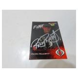 Ron Rudat Hasbro designer GI Joe card signed.