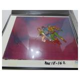 1980's MOTU Stratos, Teela Production cel.