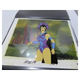 1980's MOTU Evil-Lyn Production cel.