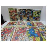(12)Spider Man Assorted comic books.