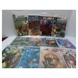 (12)GI Joe Assorted comic books.