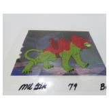 1980's MOTU He-man battlecat animation cel.
