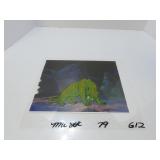 1980's MOTU He-man battlecat animation cel.