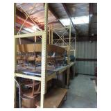Pallet Racking. 3 uprights,8 cross beams