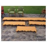 Vintage window Cornice lot.