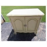 Vintage Henry Link wood cabinet.