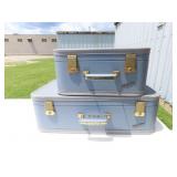 (2)Vintage Lady Baltimore suitcases.