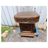Vintage cocktail dry bar cabinet.