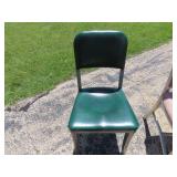 (1)Steel case Industrial desk chair.