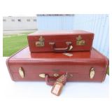(2)Vintage Samsonite suitcase & briefcase.