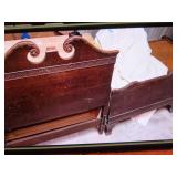 Antique Kimball single bed.