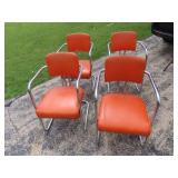 (4)Troy Sunshade Gilbert Rhohde louge chair.
