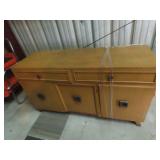 Vintage Metz furniture buffet cabinet.