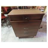 Mid century modern Bassett dresser.